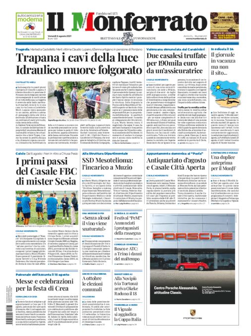 Il Monferrato - Edizione 61 del 06/08/2021